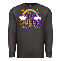 Smoke Coolest queer in town Premium Sweatshirt - FaDigitalArtStudio