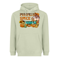 Matcha Pumpkin Spice Junkie Heavyweight Hoodie - FaDigitalArtStudio