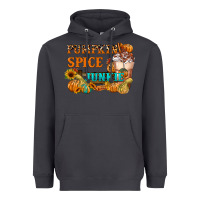 Smoke Pumpkin Spice Junkie Heavyweight Hoodie - FaDigitalArtStudio