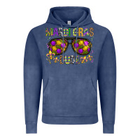 Vintage Denim Mardi gras dude Vintage Hoodie - BundleAndBundleShop