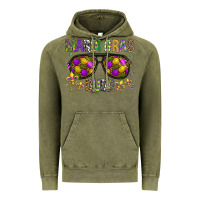 Vintage Olive Mardi gras dude Vintage Hoodie - BundleAndBundleShop