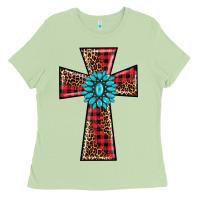 Matcha christmas cross Ladies Tee - BarkalooDesign