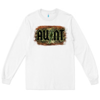 White Aunt Camouflage Long Sleeve Tee - Bettercallsaul