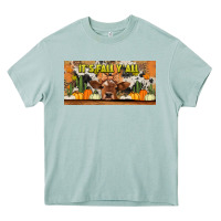 Arona it's fall y'all cow Heavy Core Tee - Jasminsmagicworld