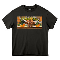 Asphalt it's fall y'all cow Heavy Core Tee - Jasminsmagicworld