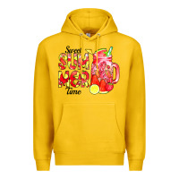 Lemon sweet summer time waterolor Premium Hoodie - CowCowDesign