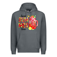 Rock sweet summer time waterolor Premium Hoodie - CowCowDesign