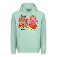 Seafoam sweet summer time waterolor Premium Hoodie - CowCowDesign