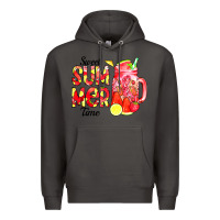 Smoke sweet summer time waterolor Premium Hoodie - CowCowDesign