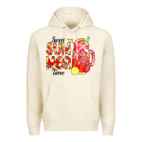 Tofu sweet summer time waterolor Premium Hoodie - CowCowDesign