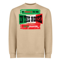 Mushroom MY HUSBAND IS THE BOSS IN THIS HOUSE SAID NO ITALIAN EVER Heavyweight Sweatshirt - Bettercallsaul