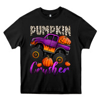 Black pumpkin crusher monster truck Heavy Core Tee - Jasminsmagicworld