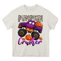 Cream pumpkin crusher monster truck Heavy Core Tee - Jasminsmagicworld