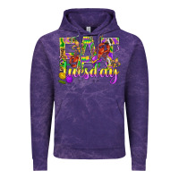 Cloud Purple Mardi Gras fat tuesday Vintage Hoodie - BundleAndBundleShop