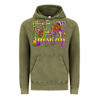 Vintage Olive Mardi Gras fat tuesday Vintage Hoodie - BundleAndBundleShop