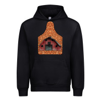 Black Barn Earning Urban Hoodie - CowhideDigitalArt