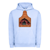 Pigment Grape Ice Barn Earning Urban Hoodie - CowhideDigitalArt