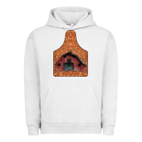 Pigment Lunar Rock Barn Earning Urban Hoodie - CowhideDigitalArt