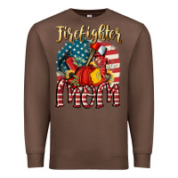 Chestnut Firefighter mom Premium Sweatshirt - FaDigitalArtStudio