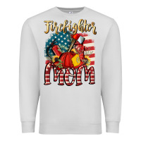 Dove Grey Firefighter mom Premium Sweatshirt - FaDigitalArtStudio