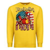 Lemon Firefighter mom Premium Sweatshirt - FaDigitalArtStudio