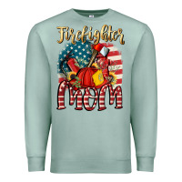 Seafoam Firefighter mom Premium Sweatshirt - FaDigitalArtStudio