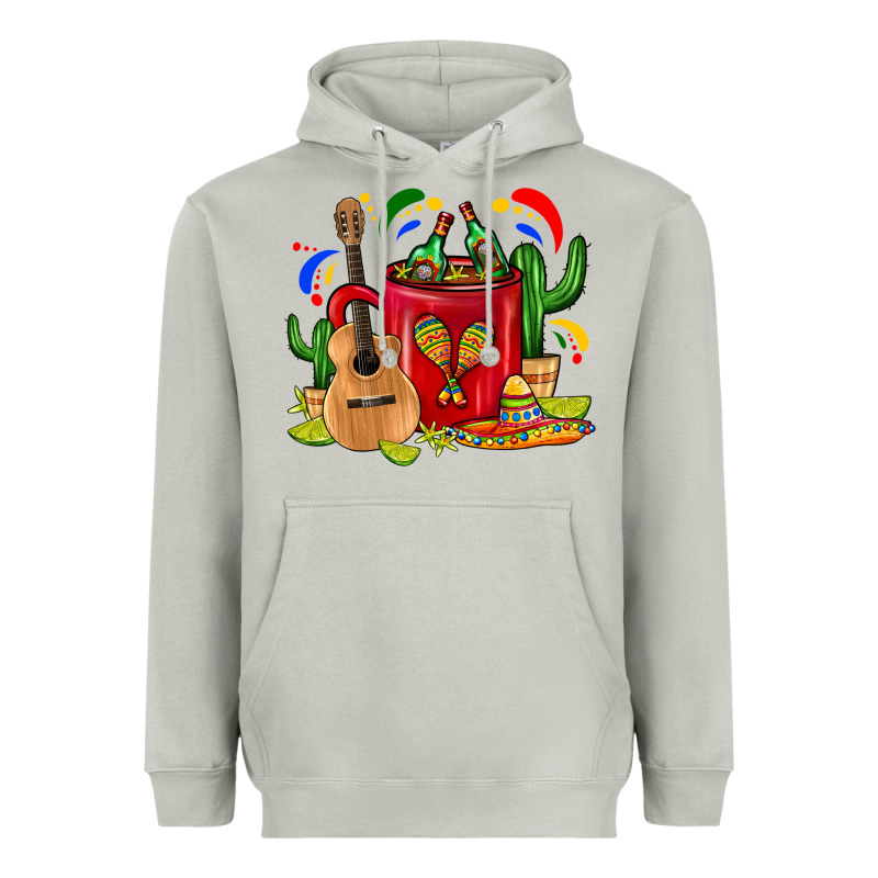 Mexico Coffee Mug Heavyweight Hoodie by FaDigitalArtStudio | Teevron