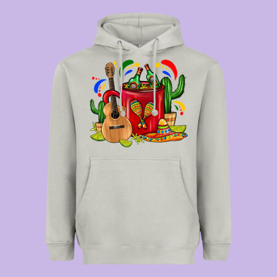 Mexico Coffee Mug Heavyweight Hoodie Designed By Fadigitalartstudio