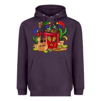 Plum Mexico Coffee Mug Heavyweight Hoodie - FaDigitalArtStudio