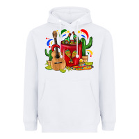 White Mexico Coffee Mug Heavyweight Hoodie - FaDigitalArtStudio