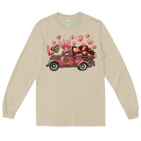 Mushroom love truck with roses and leopard Long Sleeve Tee - RanaPortraitStore