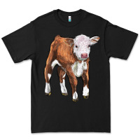 Black hereford calf Premium Tee - LillyAllenDesigns