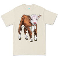 Bone hereford calf Premium Tee - LillyAllenDesigns
