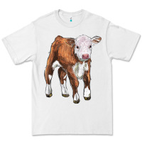 White hereford calf Premium Tee - LillyAllenDesigns