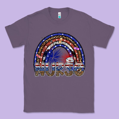 American Nurse Classic Tee Designed By Sublimationcraftshop