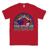 Red american nurse Classic Tee - SublimationCraftShop