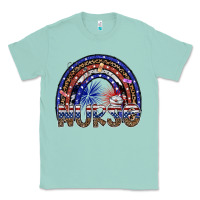 Seafoam american nurse Classic Tee - SublimationCraftShop