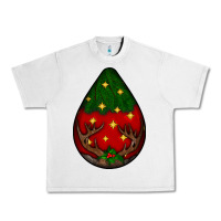Lunar Rock Christmas  teardrop Urban Heavy Tee - BundleAndBundleShop