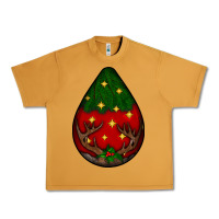 Peanut Butter Christmas  teardrop Urban Heavy Tee - BundleAndBundleShop