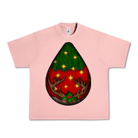 Salmon Christmas  teardrop Urban Heavy Tee - BundleAndBundleShop