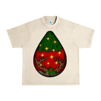 Sandshell Christmas  teardrop Urban Heavy Tee - BundleAndBundleShop