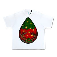 White Christmas  teardrop Urban Heavy Tee - BundleAndBundleShop