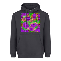 Smoke Mardi Gras leopard Seamless Pattern Heavyweight Hoodie - FaDigitalArtStudio