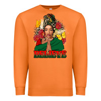 Carrot believe black woman Premium Sweatshirt - FaDigitalArtStudio