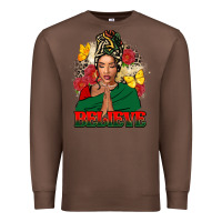 Chestnut believe black woman Premium Sweatshirt - FaDigitalArtStudio