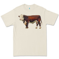 Bone hereford bull Premium Tee - LillyAllenDesigns