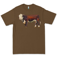 Cacao hereford bull Premium Tee - LillyAllenDesigns