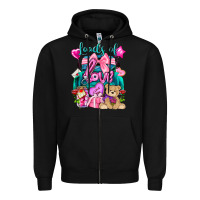 Black Loads of love truck Valentine's Day Zipper Hoodie - HowdyJamesFarm