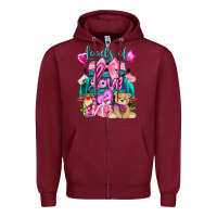 Burgundy Loads of love truck Valentine's Day Zipper Hoodie - HowdyJamesFarm