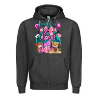 Charcoal Heather Loads of love truck Valentine's Day Zipper Hoodie - HowdyJamesFarm